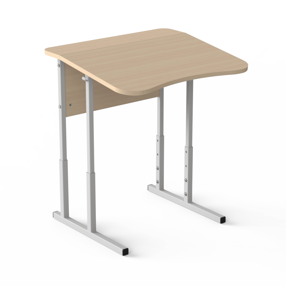 Стіл антисколіозний одномісний з регулюванням висоти АСР 10, № 4-6 МЕБЛІ ТЕХНОСТИЛЬ